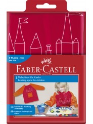 Faber-Castell Malschürze für Kinder rot
