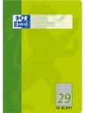 Oxford Schulheft A4 · Lineatur 29 (rautiert · beidseitiger Rand) · 90 g/m² · 16 Blatt