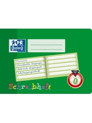 Oxford Schreibheft A5 quer · Lineatur 0 (mit Häuschen) ·90 g/m² 16 Blatt