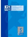 Oxford Schulheft A5 · Lineatur 5 (kariert 5 mm) · 90 g/m² · 16 Blatt
