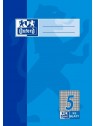 Oxford Doppelheft A5 · Lineatur 5 (kariert 5 mm) 90 g/m² · 32 Blatt
