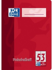 Oxford Vokabelheft A6 · Lineatur 53 (2 Spalten) · 90 g/m² · 32 Blatt