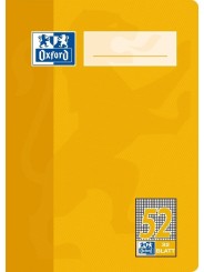 Oxford Oktavheft A6 · Lineatur 52 (kariert) · 90 g/m² · 32 Blatt