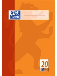 Oxford Schulblock A4 · Lineatur 20 (blanko) · 90 g/m² · 50 Blatt