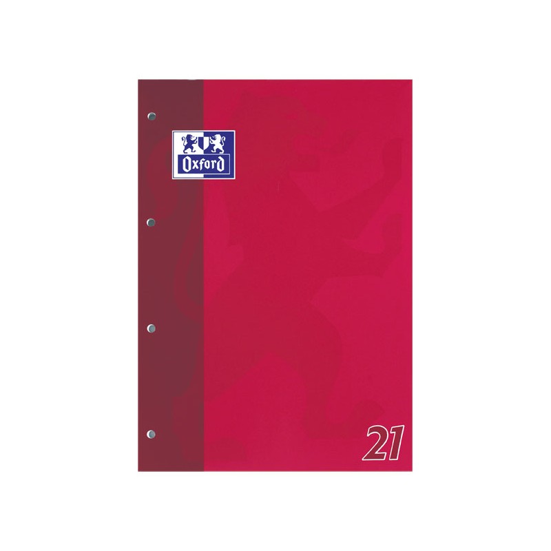 Oxford Schulblock A4 · Lineatur 21 (liniert) · 90 g/m² · 50 Blatt