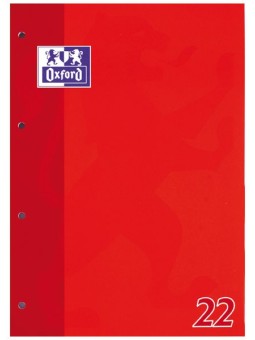 Oxford Schulblock A4 · Lineatur 22 (kariert) · 90 g/m² · 50 Blatt