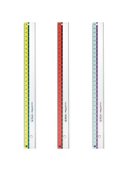 Herlitz Lineal my.pen 30 cm · für Links- und Rechtshänder · 1 Stück Farbe zufällig