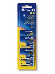 Pelikan Tintenpatrone 4001® TP/6 · Standardgröße · königsblau · Blister mit 5 Etuis à 6 Patronen