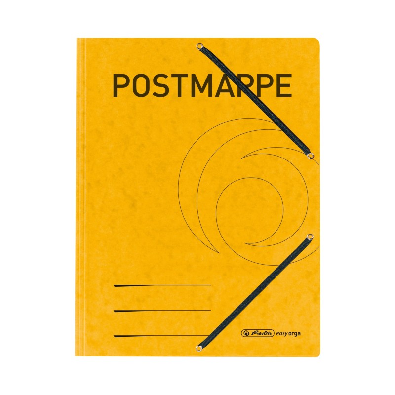 Herlitz Postmappe A4 · starker Colorspan-Karton · 355 g/qm