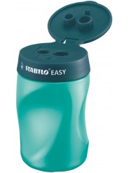 STABILO® Ergonomischer Dosenspitzer STABILO® EASYsharpener · petrol · Rechts-/Linkshänder