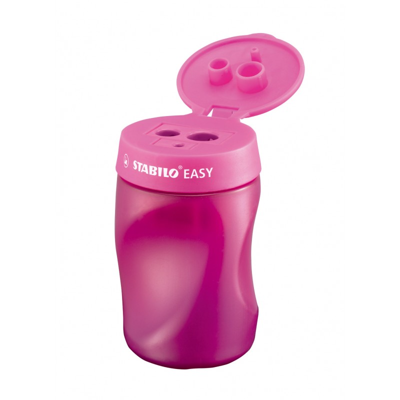 STABILO® Ergonomischer Dosenspitzer STABILO® EASYsharpener · pink · Rechts-/Linkshänder