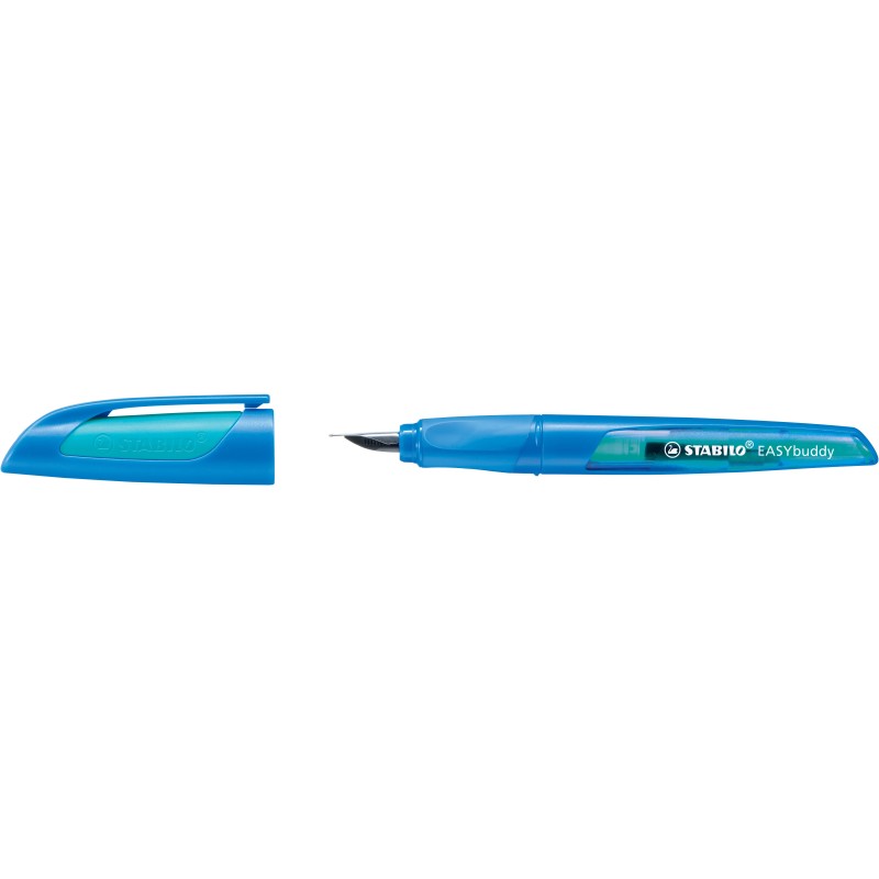 STABILO® Ergonomischer Schulfüller STABILO® EASYbuddy · dubkelblau/hellblau · Feder: M - Standard, L - Linkshänder STABILO® Ergonomischer Schulfüller STABILO® EASYbuddy · dubkelblau/hellblau · Feder: M - Standard, L - Linkshänder