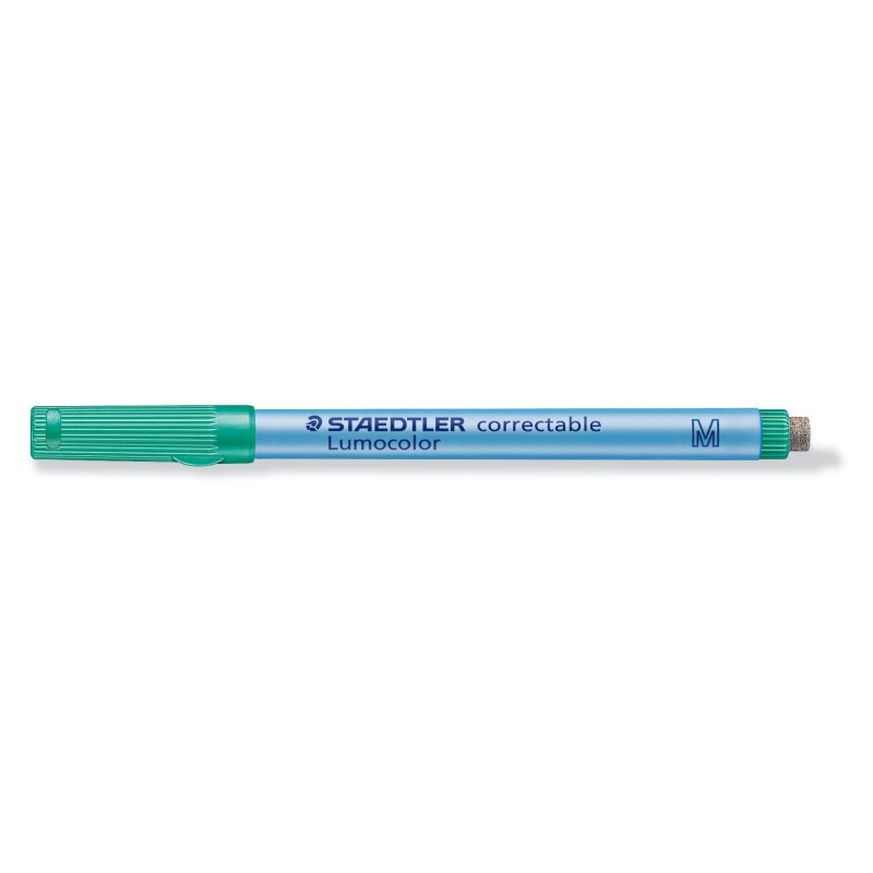 STAEDTLER® Folienstift Lumocolor correctable · M-Spitze ca. 1 ·0 mm · grün