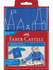 Faber-Castell Malschürze für Kinder blau