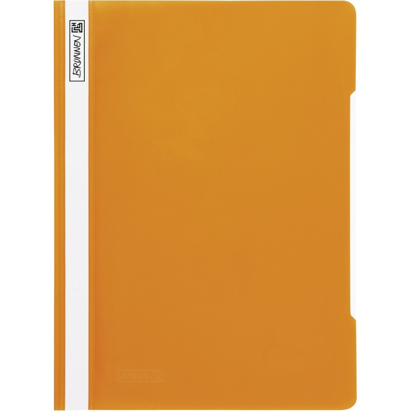 BRUNNEN Schnellhefter · DIN A4 · PVC · quality · orange