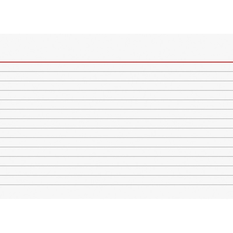 BRUNNEN Karteikarte A6 liniert weiß 100St