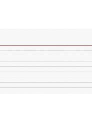 BRUNNEN Karteikarte A7 liniert weiß 100St