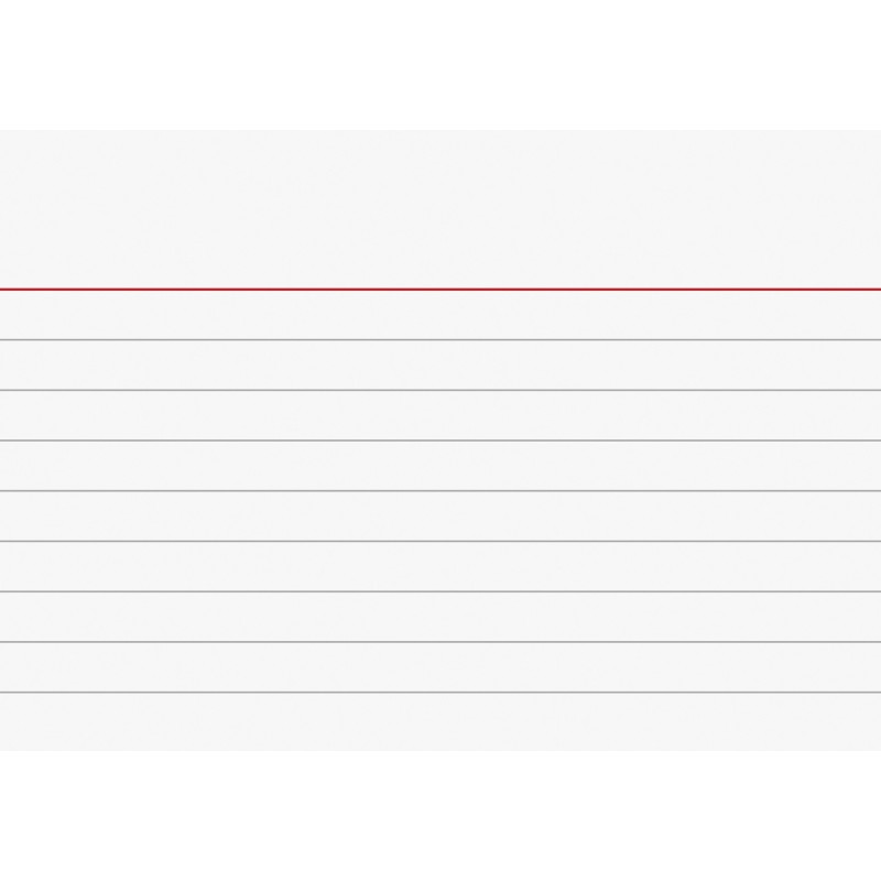 BRUNNEN Karteikarte A7 liniert weiß 100St