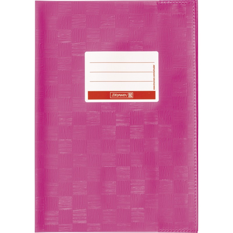 BRUNNEN Hefthülle · DIN A4 · gedeckt · pink