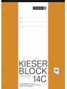 BRUNNEN Kieserblock 14C · unliniert/blanko · 50Bl