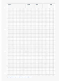 BRUNNEN Kieserblock 15C · kariert · 50Bl