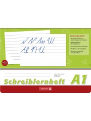 BRUNNEN Schreiblernheft · DIN A4 quer · Lineatur A1