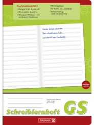 BRUNNEN Schreiblernheft · DIN A4 hoch · Lineatur GS