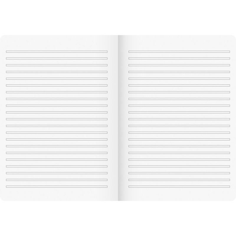 BRUNNEN Doppelheft · DIN A4 · Vivendi · Lineatur 3  · 90 g/m² · 32 Blatt