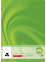 BRUNNEN Doppelheft · DIN A4 · Vivendi · Lineatur 20  · 90 g/m² · 32 Blatt