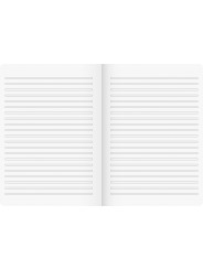 BRUNNEN Schulheft · DIN A4 · Vivendi · Lineatur 3   · 90 g/m² · 16 Blatt