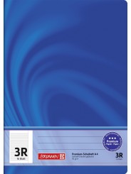 BRUNNEN Schulheft · DIN A4 · Vivendi · Lineatur 3R · 90 g/m² · 16 Blatt