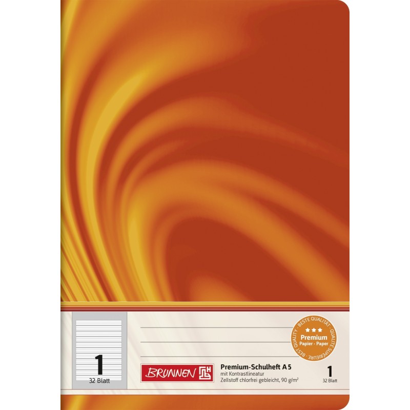 BRUNNEN Doppelheft · DIN A5 · Vivendi · Lineatur 1 · 90 g/m² · 32Bl