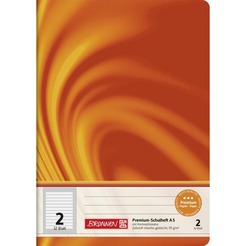 BRUNNEN Doppelheft · DIN A5 · Vivendi · Lineatur 2 · 90 g/m² · 32Bl