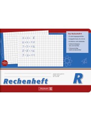 BRUNNEN Rechenheft · DIN A5 quer · Lin R · 80 g/m² · 16 Blatt