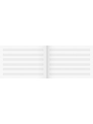 BRUNNEN Notenheft · DIN A5 quer · Lineatur 14 · 8 Blatt