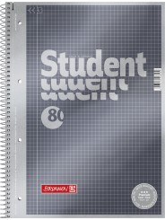 BRUNNEN Premium-Collegeblock · DIN A4 · Lineatur 22 · kariert