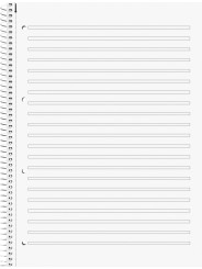 BRUNNEN Collegeblock · DIN A4 · Vivendi Lineatur 3