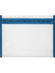 VELOFLEX Reißverschlussbeutel zum Abheften · VELOBAG XS · für DIN A4 · transparent