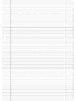 BRUNNEN Ringbucheinlagen · DIN A4 · liniert · Lineatur 27 · 50 Blatt