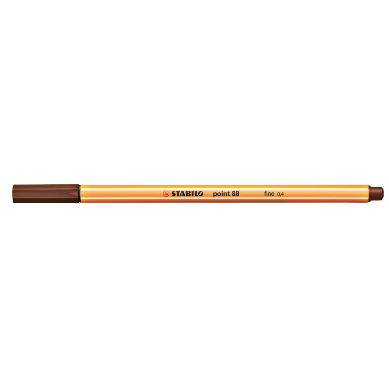 STABILO® Fineliner STABILO® point 88® · 0,4 mm · braun