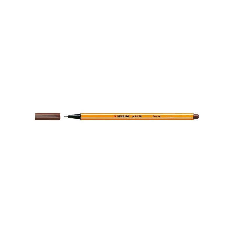 STABILO® Fineliner STABILO® point 88® · 0,4 mm · braun
