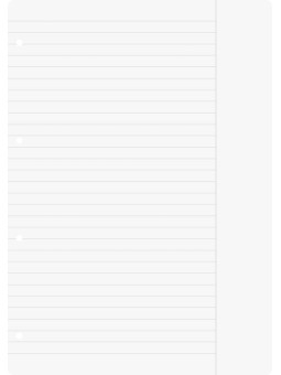 BRUNNEN Ringbucheinlagen · DIN A4 · liniert mit Rand · Lineatur 25 · 50 Blatt