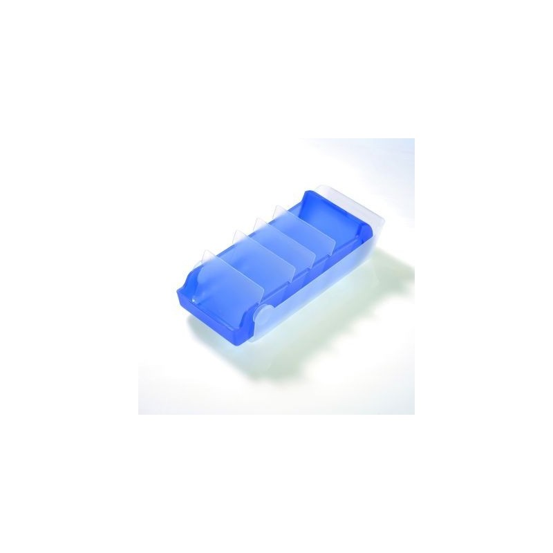 helit · Lernkarteikasten · "the beebox" · DIN A8 · blau