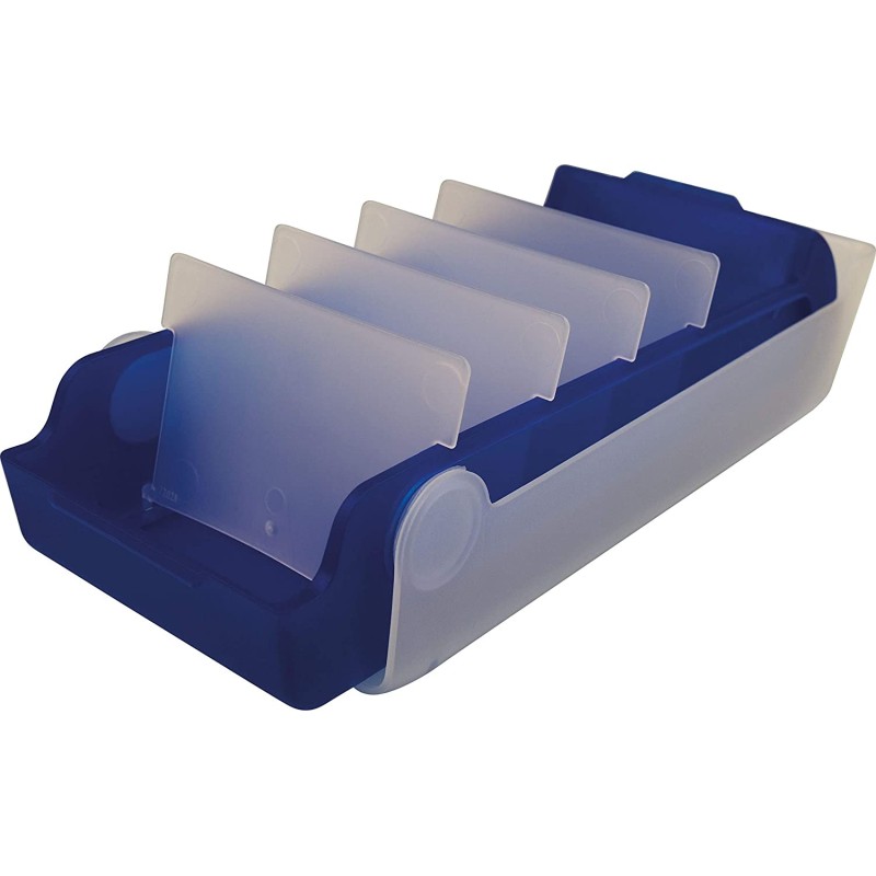 helit · Lernkarteikasten · "the beebox" · DIN A8 · blau