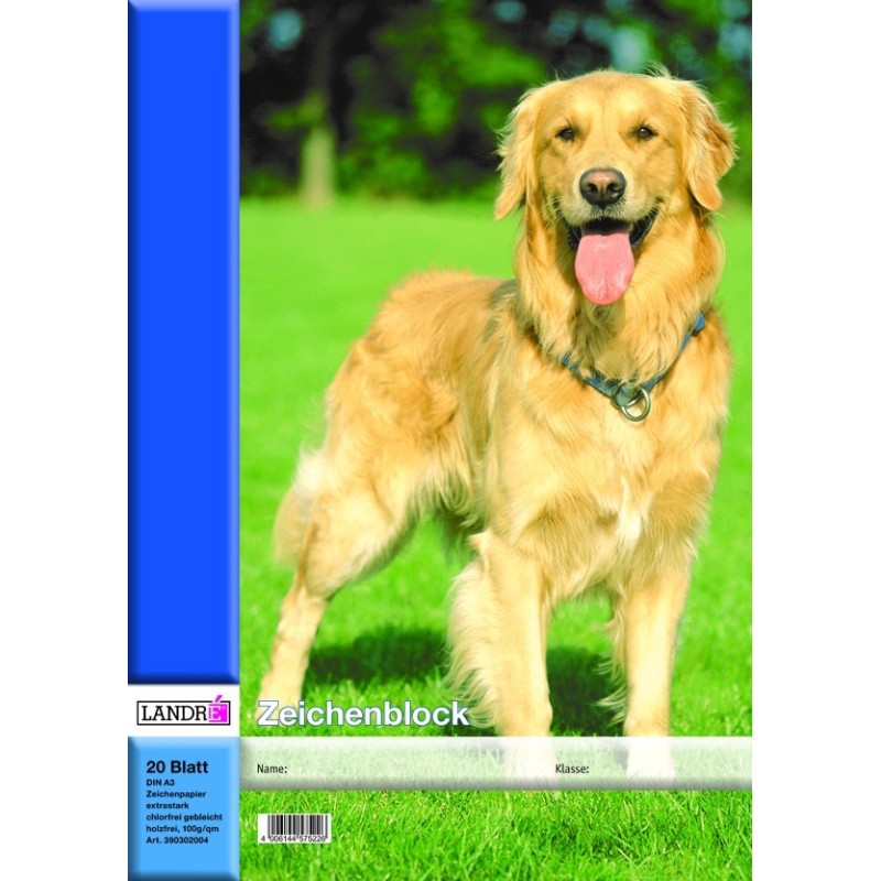 Landré Landré Zeichenblock · A3 · 20 Blatt · 100 g/m²