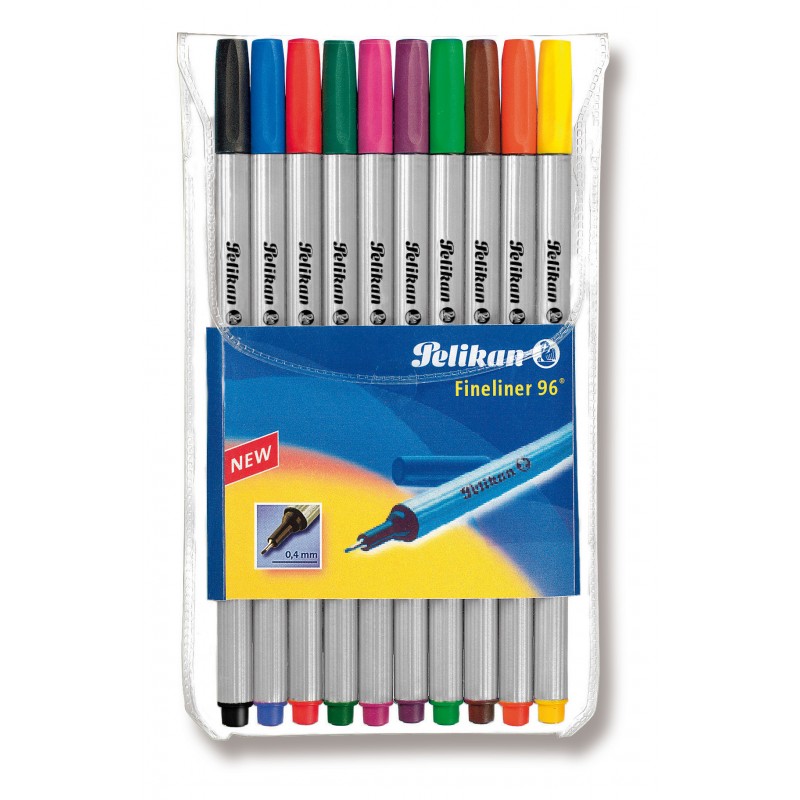 Pelikan Fineliner 96 · 10 Farben