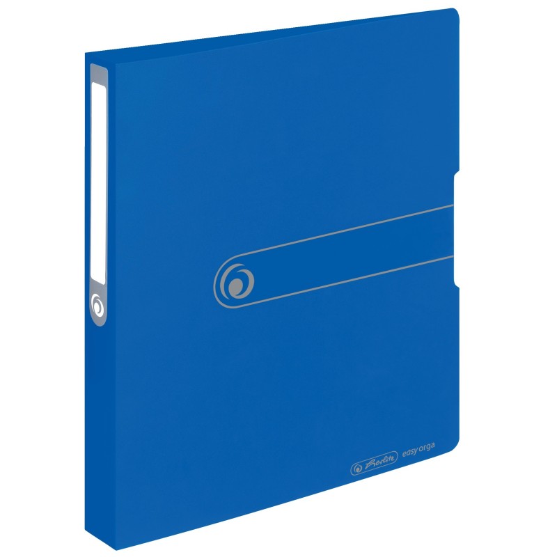 Herlitz Ringbuch · easy orga to go · A4 · breit · opak blau