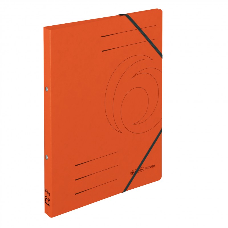Herlitz Ringbuch / Ringhefter · colorspan · A4 · schmal · orange