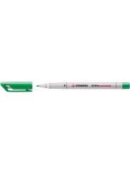 STABILO® Folienstift STABILO® OHPen universal · Fein (F) 0,7 mm · wasserlöslich · grün