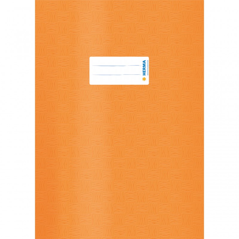 HERMA Heftschoner DIN A4 aus PP orange gedeckt 